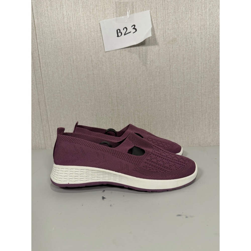 Women's Walking Shoes‎ Slip On Comfort Shoes Woven Breathable size US 8.5 nwob
